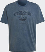 AD ACID WASH TEE FRONT LOGO