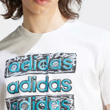 AD WHITE TEE FRONT AD LOGO