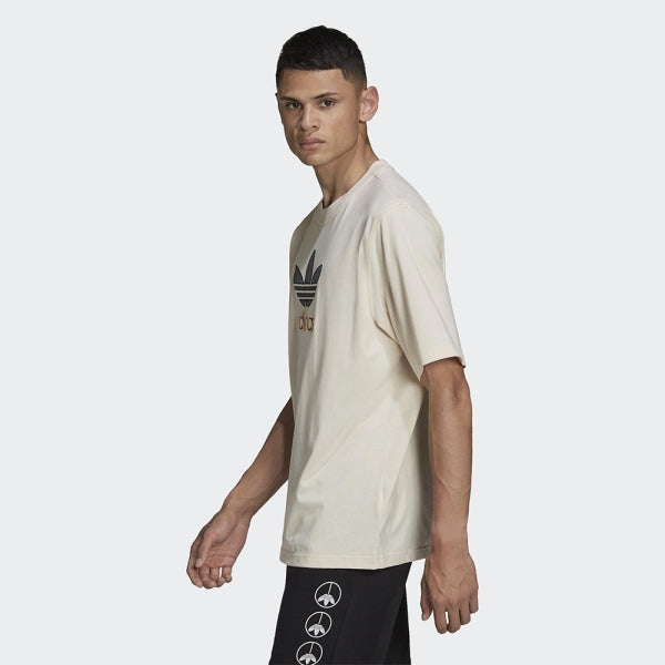 AD CREAM TEE FRONT LOGO
