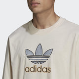 AD CREAM TEE FRONT LOGO