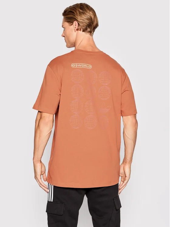AD ORANGE TEE SIDE LOGO
