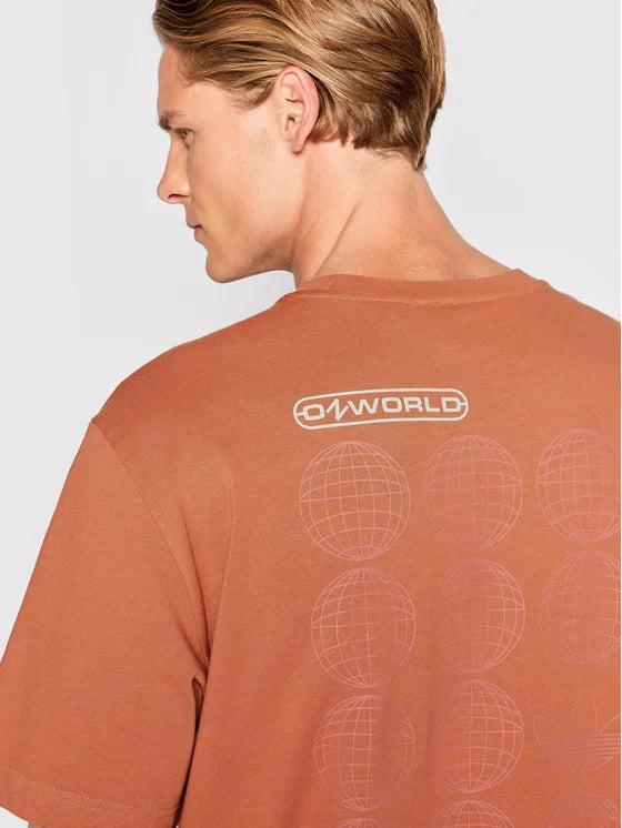 AD ORANGE TEE SIDE LOGO
