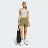 AD WOMEN OLIVE SHORTS