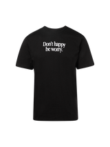MRKET BLACK TEE FRONT BACK PRINT