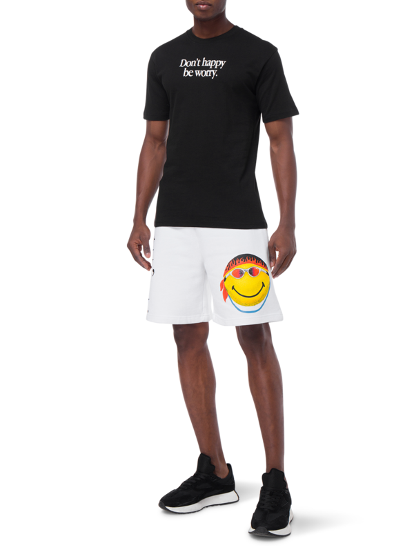 MRKET BLACK TEE FRONT BACK PRINT