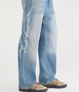 AERO BAGGY JEANS SIDE PRINT