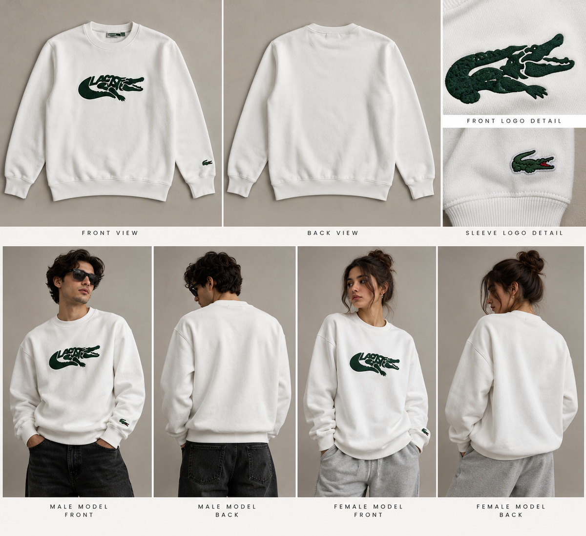 LCST WHITE SWEATSHIRT