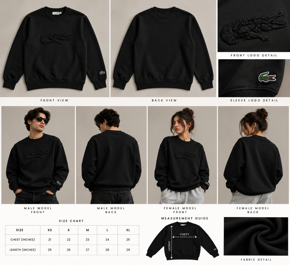 LCST BLACK SWEATSHIRT