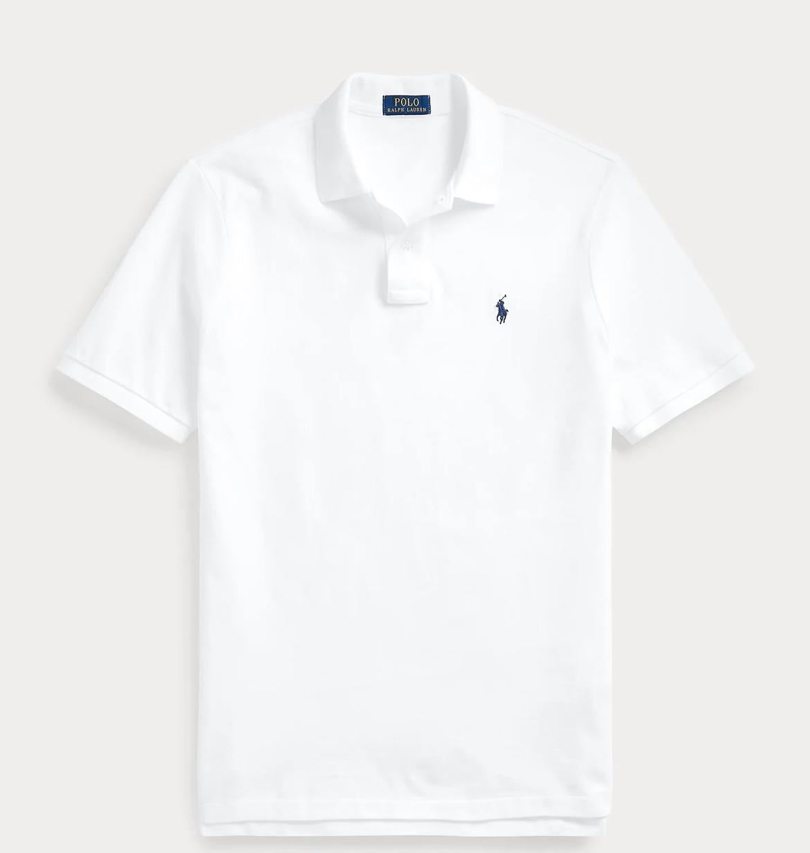 RL BASIC POLO WHITE