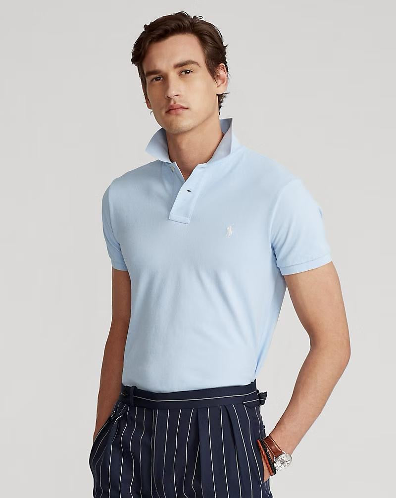RL BASIC POLO BABY BLUE